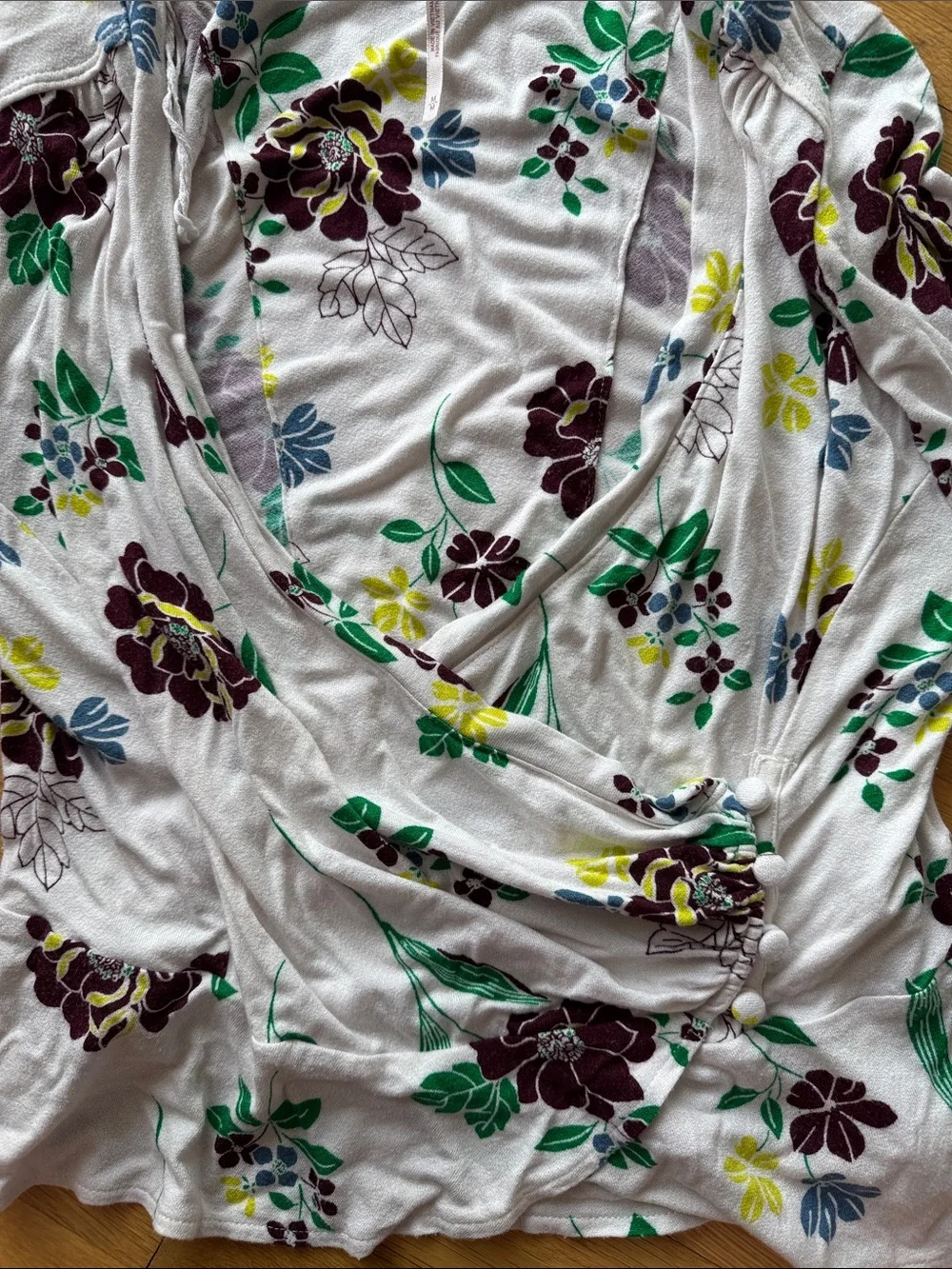 FREE PEOPLE Womens Top Saturday Night Relaxed Multicolor Size M